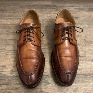 Men's Brown Leather Dress Shoes